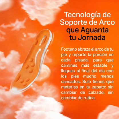 Tecnología de soporte de arco Footeno