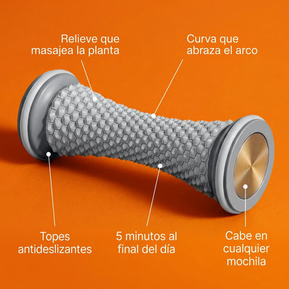 Características del rodillo de masaje Footeno